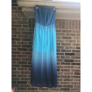 Strapless Long Dress